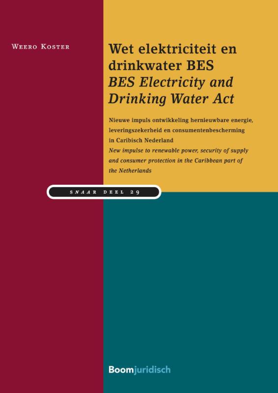 Omslag van Wet elektriciteit en drinkwater BES / BES Electricity and Drinking Water Act