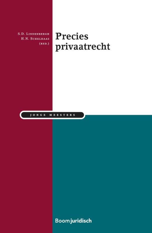 Omslag van Precies privaatrecht