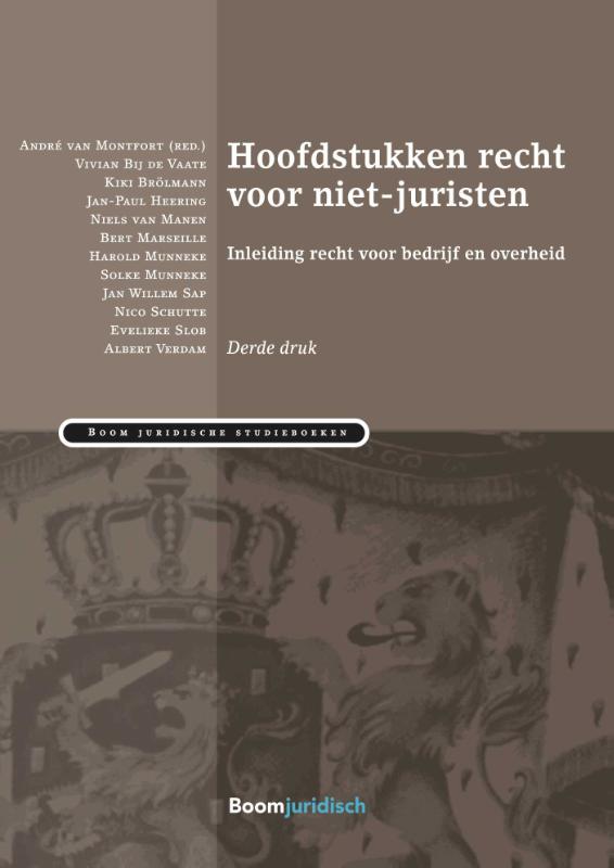 Omslag van Hoofdstukken recht voor niet-juristen