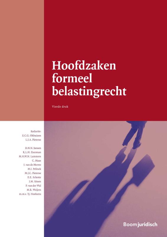 Omslag van Hoofdzaken formeel belastingrecht