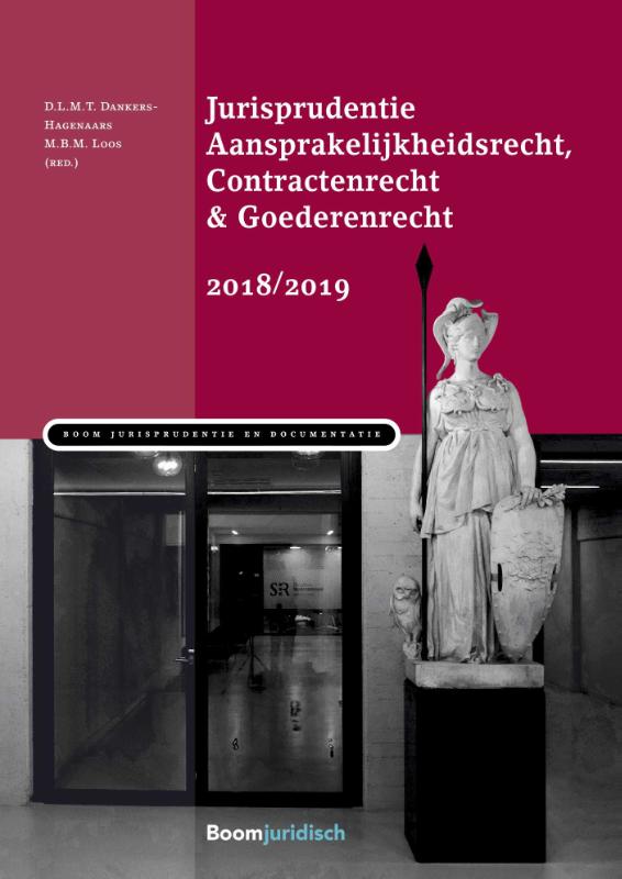 Omslag van Jurisprudentie aansprakelijkheidsrecht, contractenrecht & goederenrecht 2018/2019