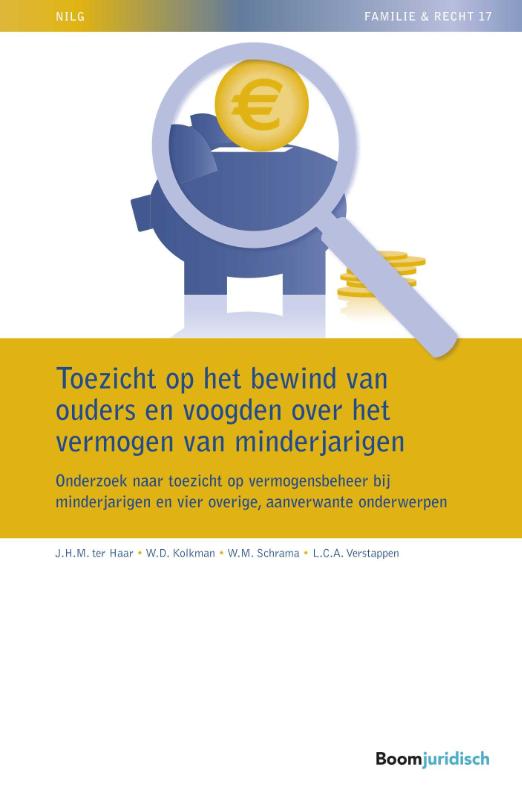 Omslag van Toezicht op het bewind van ouders en voogden over het vermogen van minderjarigen
