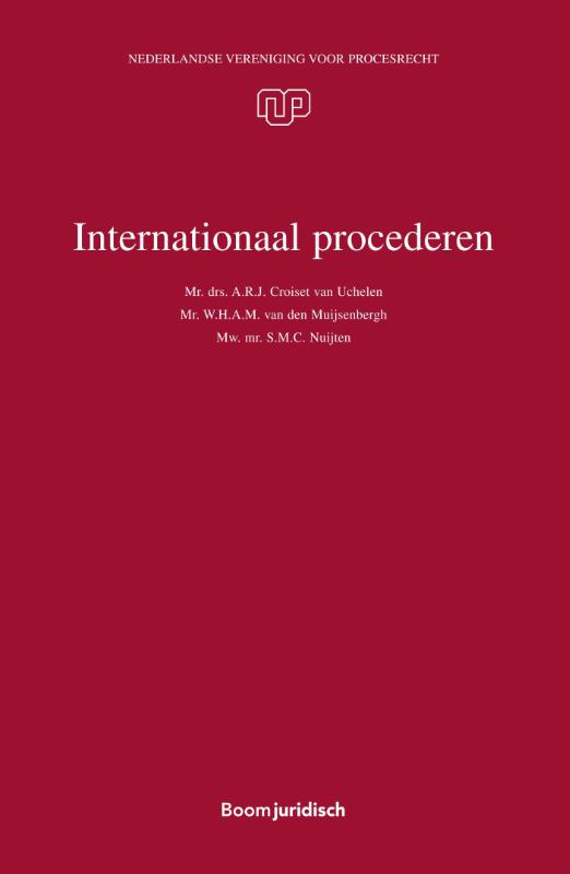 Omslag van Internationaal procederen