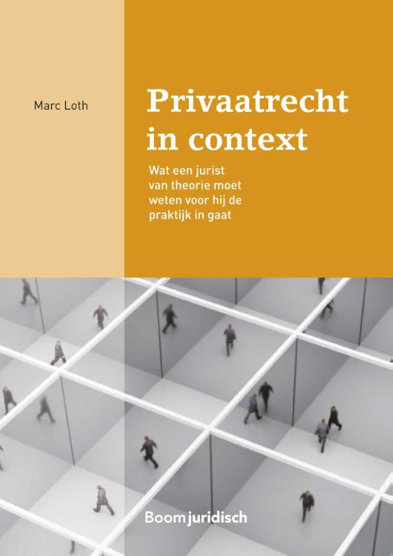Omslag van Privaatrecht in context