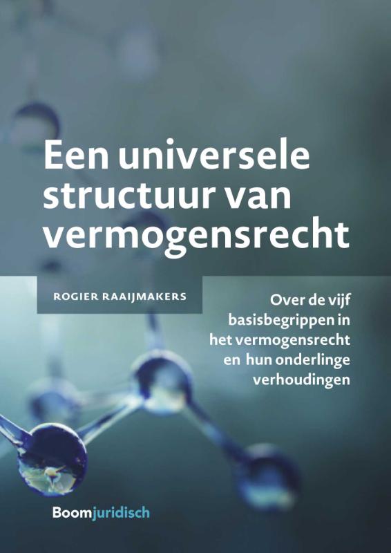 Omslag van Een universele structuur van vermogensrecht