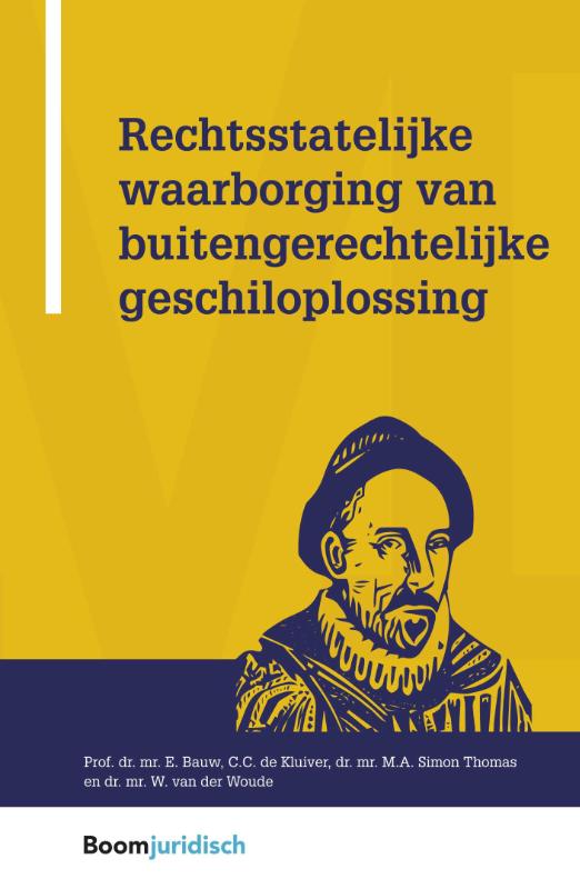 Omslag van Rechtsstatelijke waarborging van buitengerechtelijke geschiloplossing