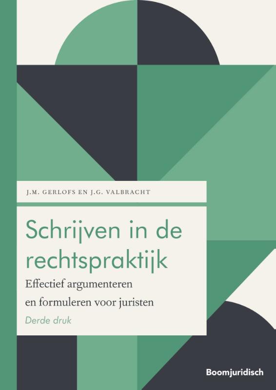 Omslag van Schrijven in de rechtspraktijk