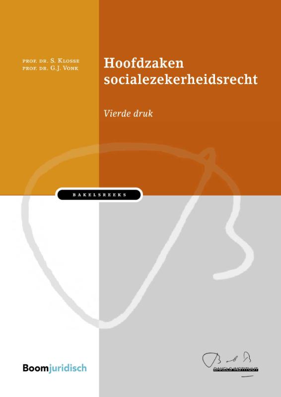 Omslag van Hoofdzaken socialezekerheidsrecht
