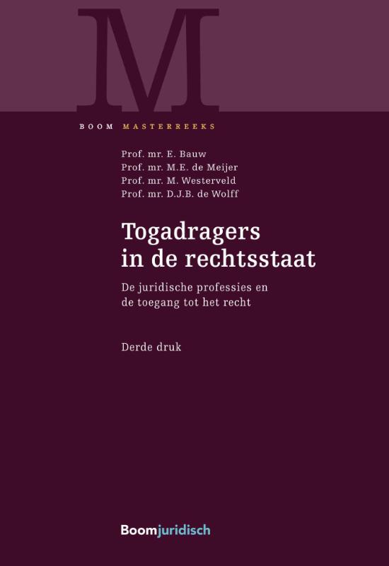 Omslag van Togadragers in de rechtsstaat