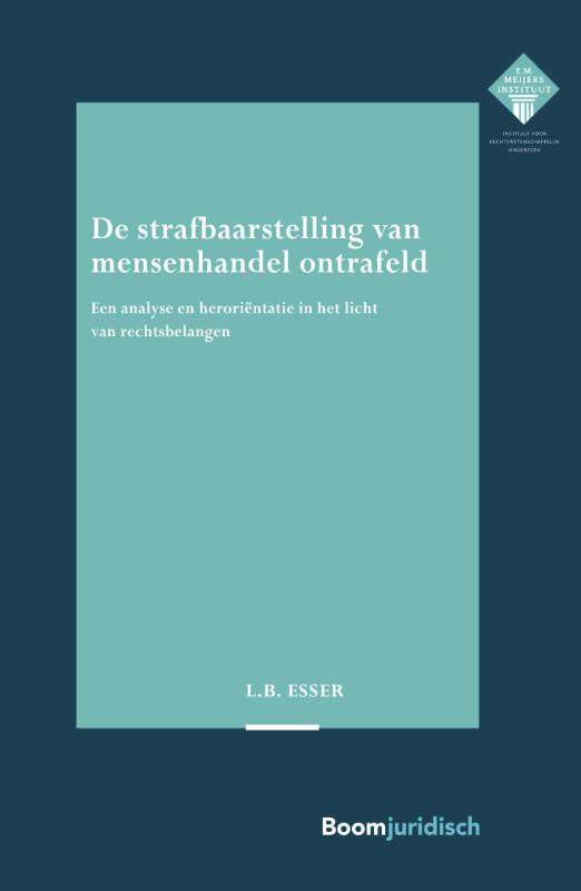 Omslag van De strafbaarstelling van mensenhandel ontrafeld