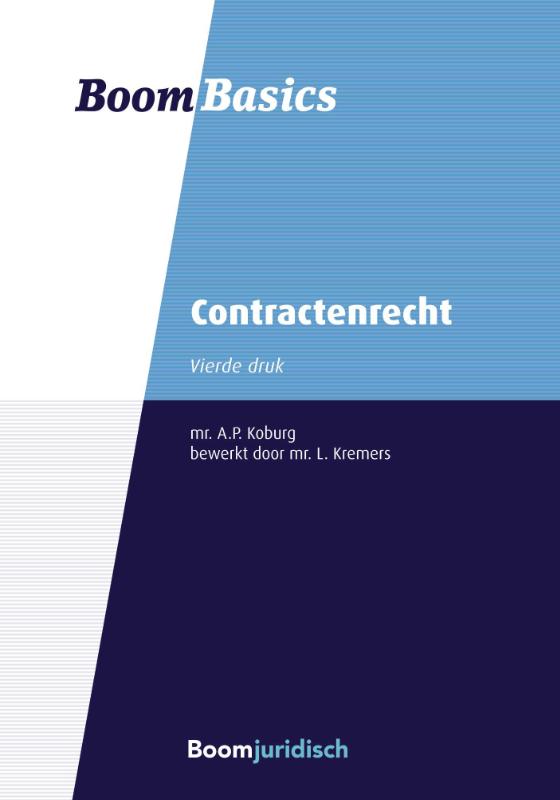 Omslag van Boom Basics Contractenrecht