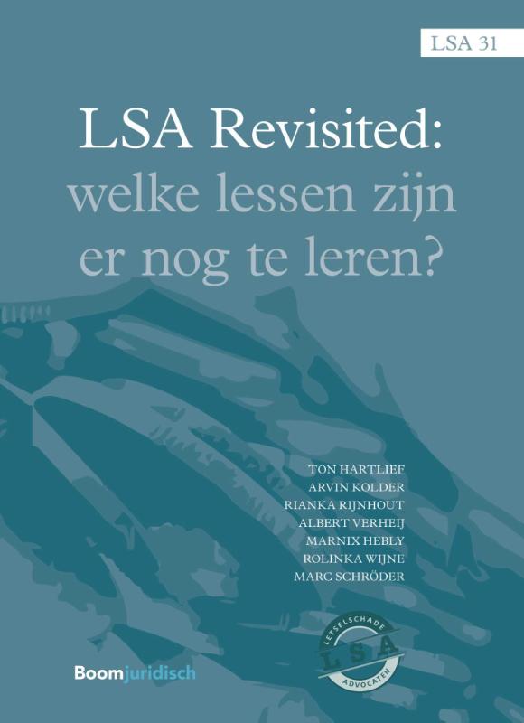 Omslag van LSA Revisited. Welke lessen zijn er nog te leren