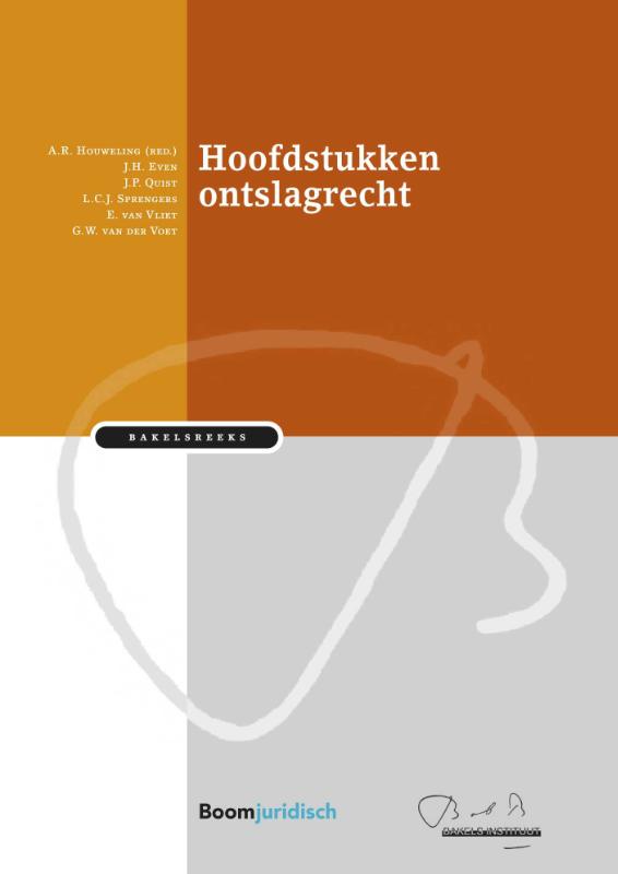 Omslag van Hoofdstukken ontslagrecht