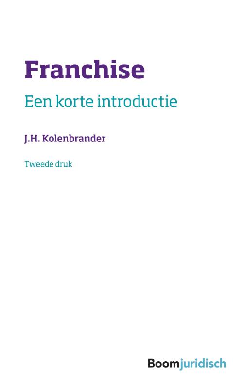 Omslag van Franchise