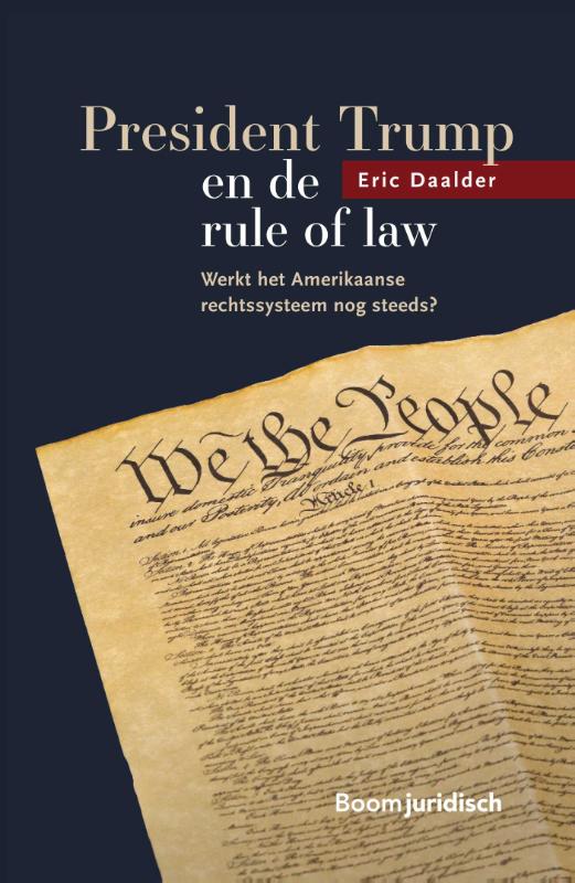Omslag van President Trump en de rule of law