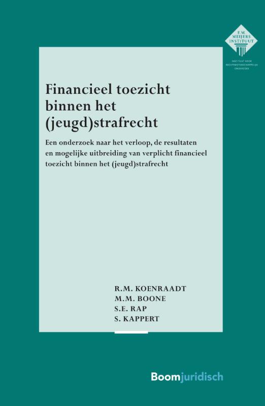 Omslag van Financieel toezicht binnen het (jeugd)strafrecht