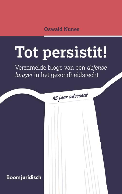 Omslag van Tot persistit!