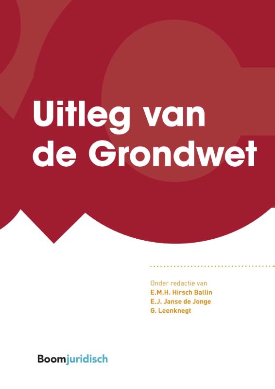 Omslag van Uitleg van de Grondwet