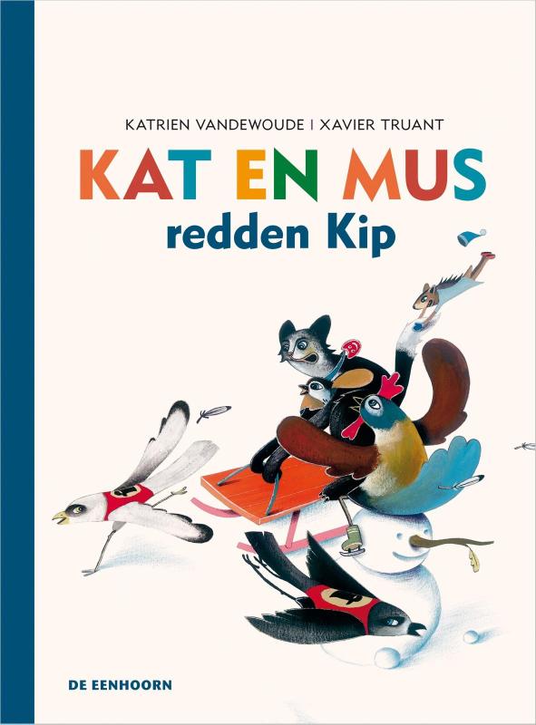 Omslag van Kat en Mus redden Kip