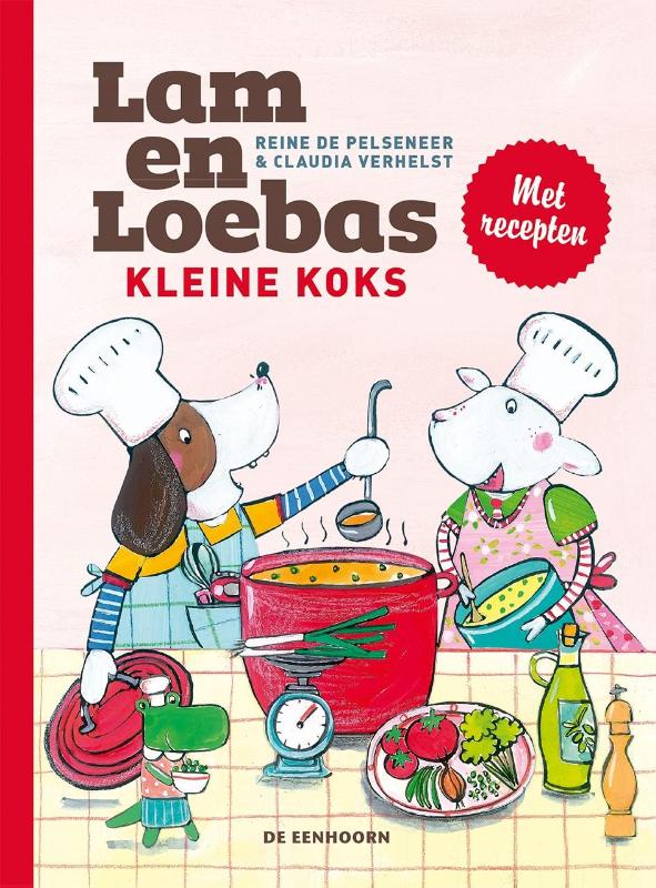 Omslag van Lam en Loebas, kleine koks = recepten