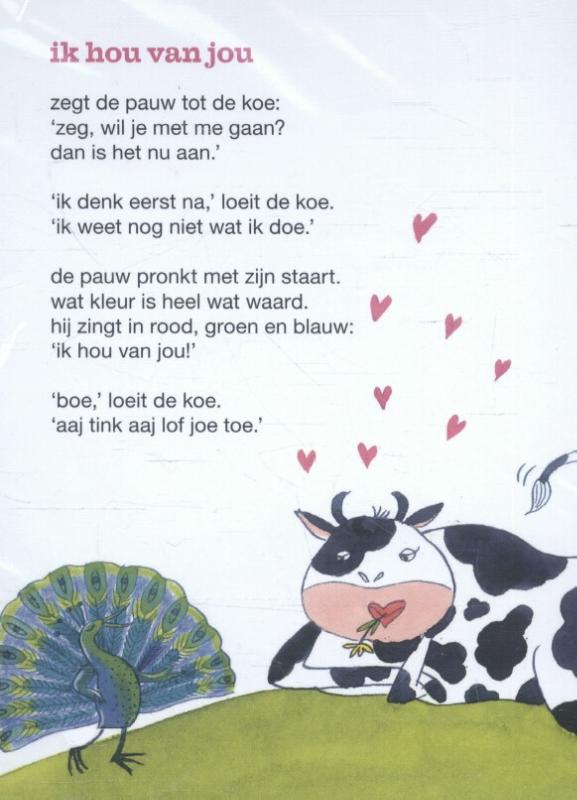 Omslag van Postkaartenset Poëzie voor eerste lezers