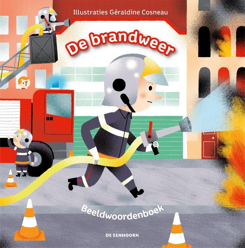 Omslag van De brandweer - Beeldwoordenboek
