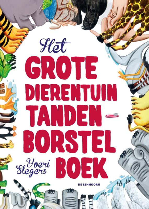 Omslag van Het grote dierentuin tandenborstelboek