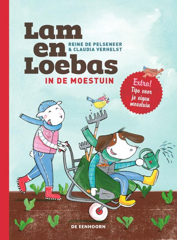 Omslag van Lam en Loebas in de moestuin