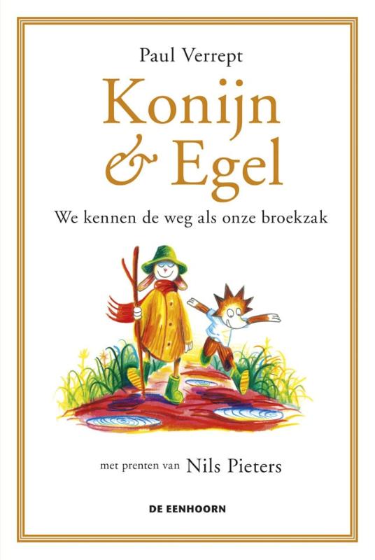 Omslag van Konijn & Egel – We kennen de weg als onze broekzak