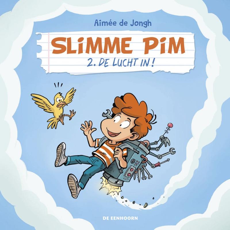 Omslag van De lucht in!