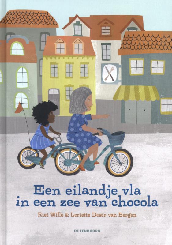 Omslag van Een eilandje vla in een zee van chocola