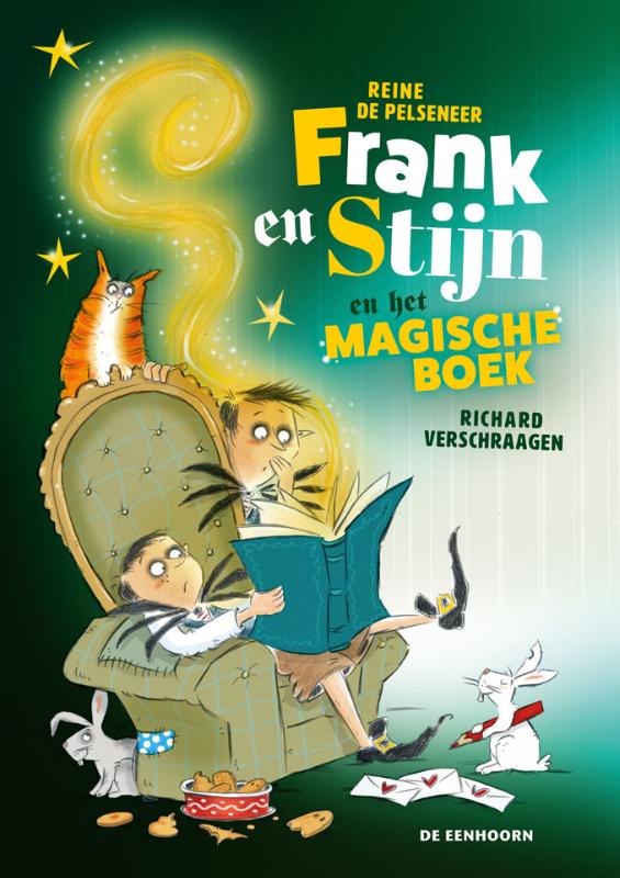 Omslag van Frank en Stijn en het magische boek