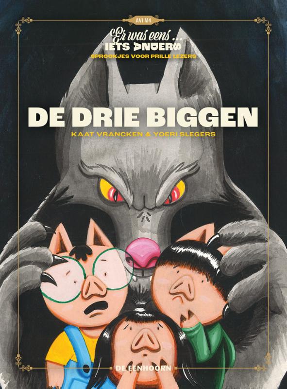 Omslag van De drie biggen