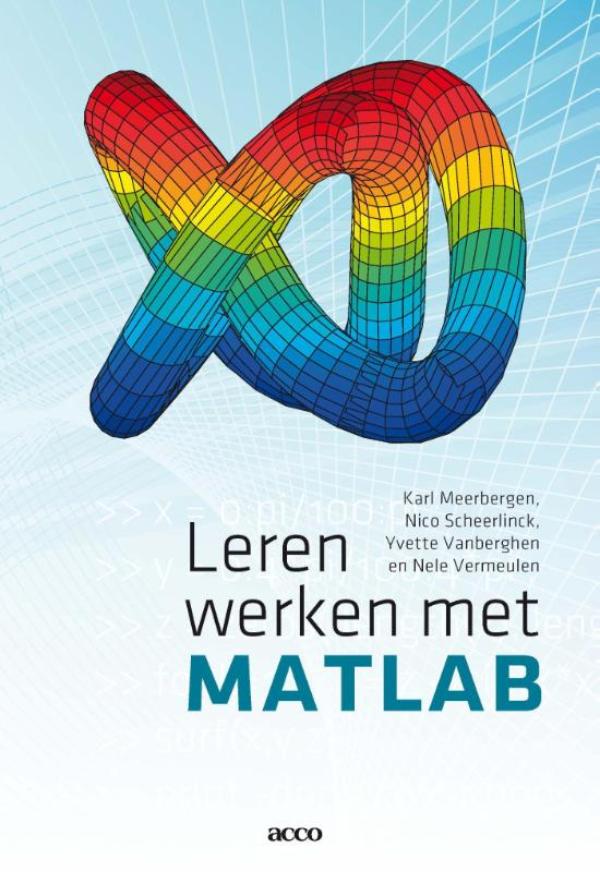 Omslag van Leren werken met Matlab