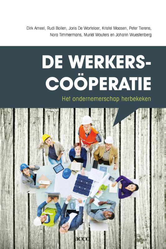 Omslag van De werkerscoöperatie, het ondernemerschap herbekeken