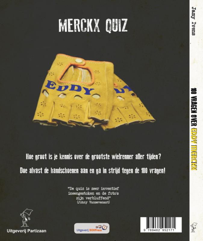 Omslag van 100 vragen over Eddy Merckx