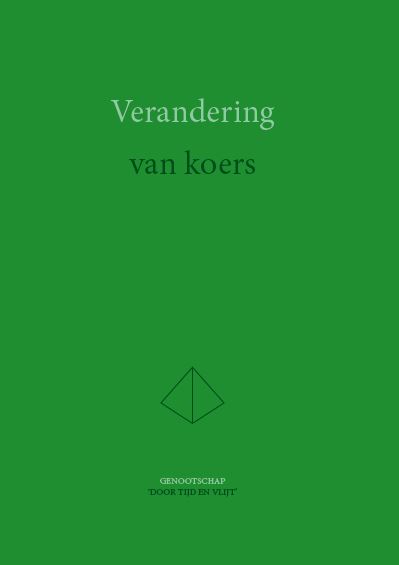 Omslag van Verandering van koers