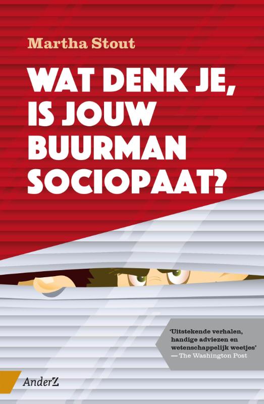Omslag van Wat denk je, is jouw buurman sociopaat?