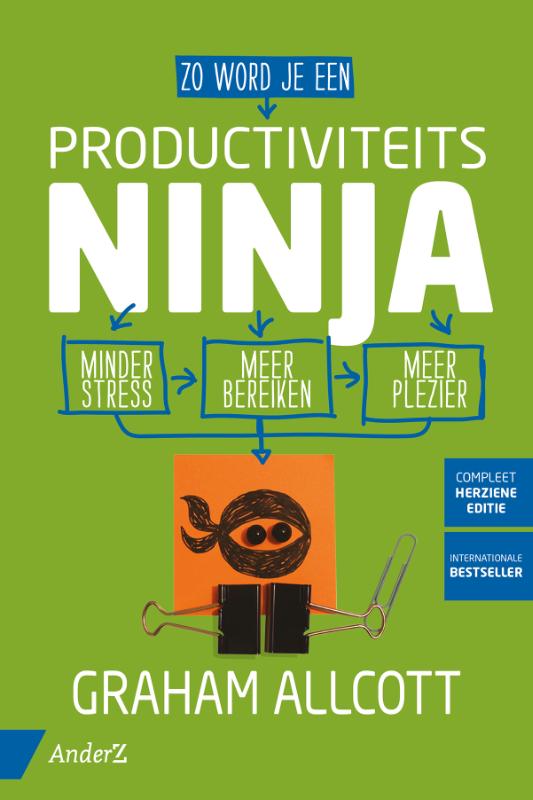 Omslag van Zo word je een ProductiviteitsNinja