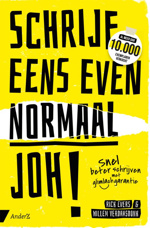 Omslag van Schrijf eens even normaal, joh!