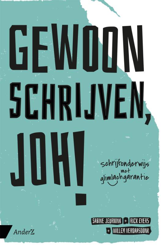 Omslag van Gewoon schrijven, joh!