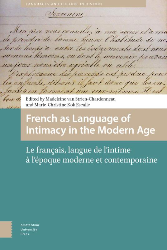 Omslag van French as language of intimacy in the Modern Age