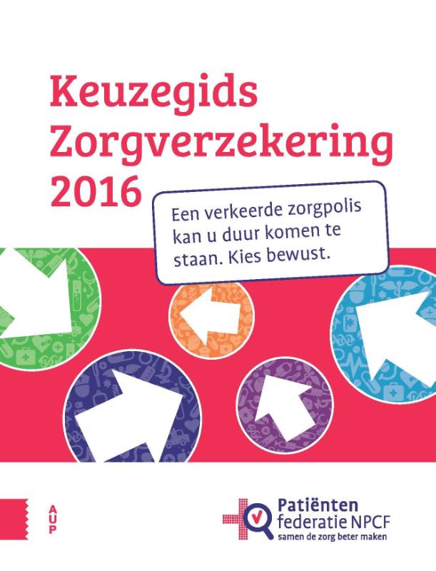 Omslag van Keuzegids zorgverzekering 2016