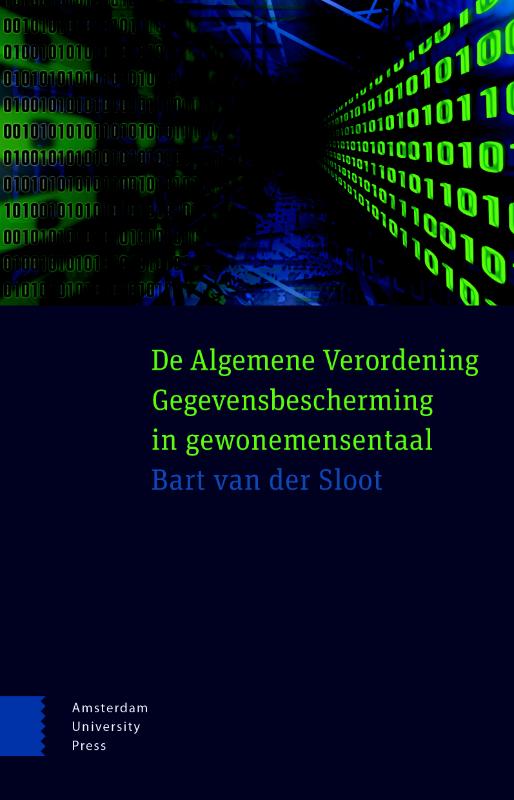 Omslag van De Algemene Verordening Gegevensbescherming in gewone mensentaal
