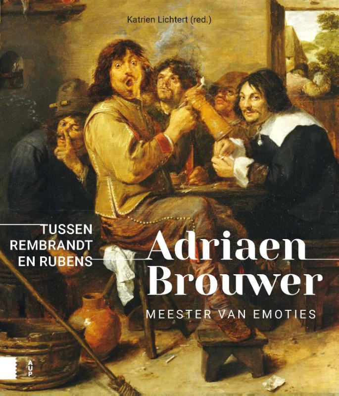 Omslag van Adriaen Brouwer. Meester van emoties