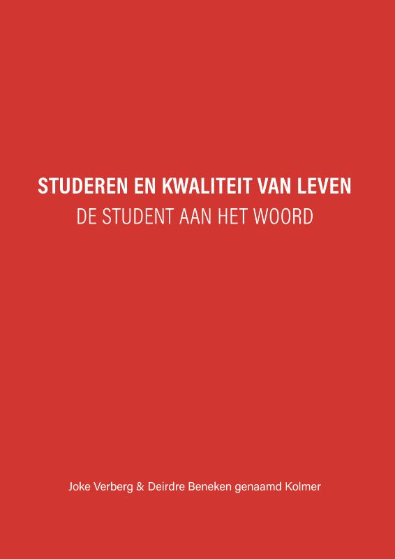 Omslag van Studeren en kwaliteit van leven