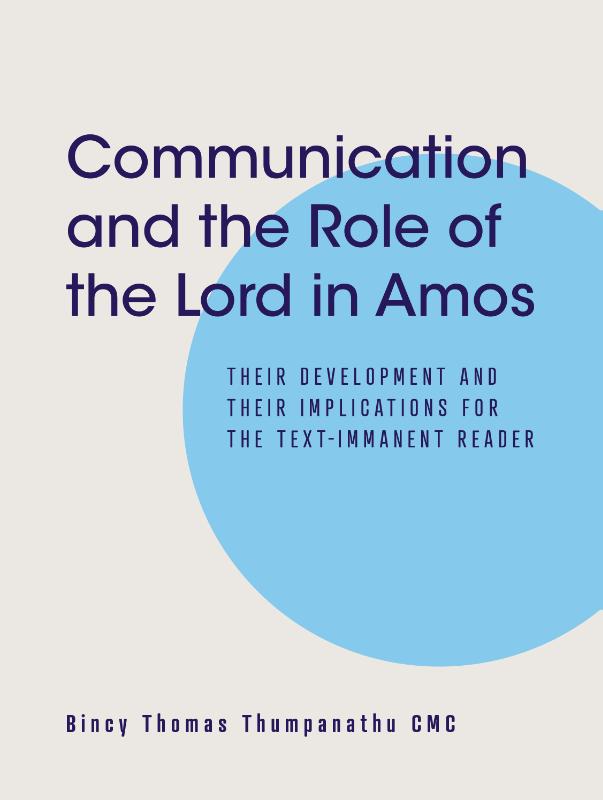 Omslag van Communication and the Role of the Lord in Amos