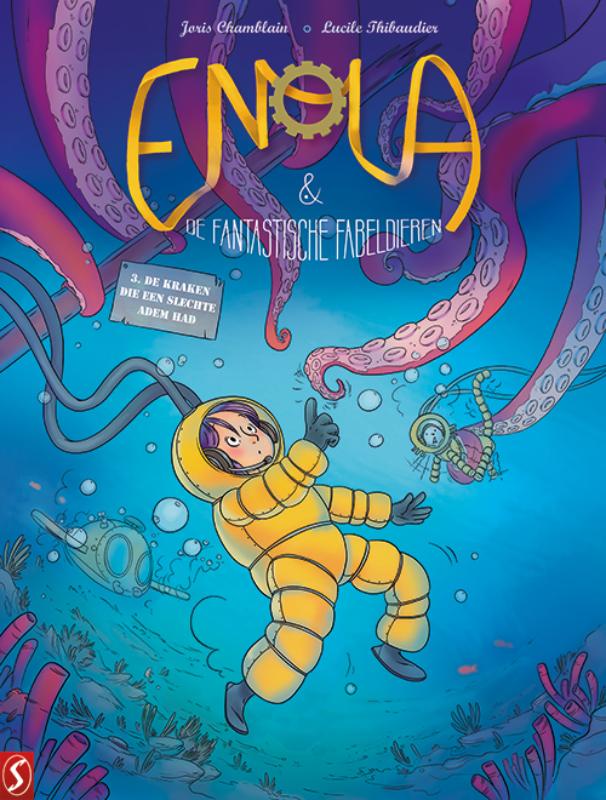 Omslag van Enola & de fantastische fabeldieren