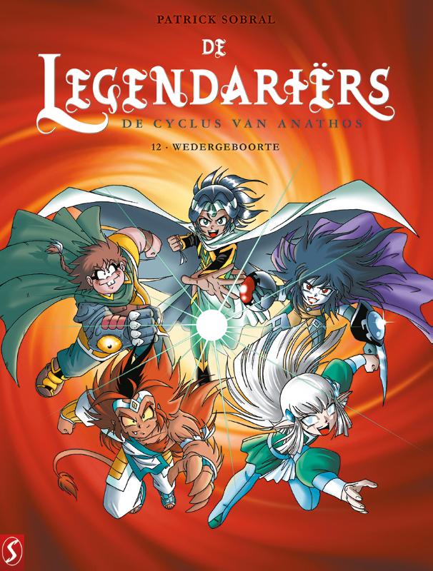 Omslag van De Legendariërs 12: De cyclus van Anathos - Wedergeboorte