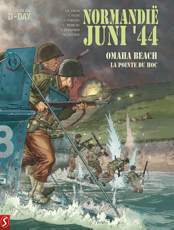 Omslag van Normandië JUNI '44 1: Omaha Beach / La Pointe du Hoc